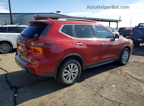 5N1AT2MV8JC754403 2018 NISSAN ROGUE Red Հետևի աջ