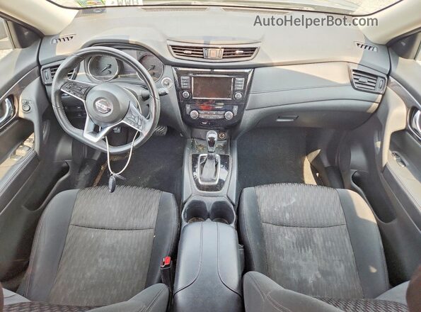 5N1AT2MV8JC789037 2018 NISSAN ROGUE Gray Առջևի վահանակի տեսք