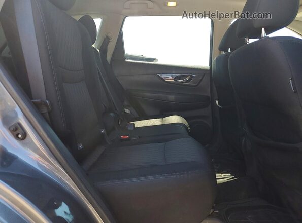 5N1AT2MV8JC804541 2018 NISSAN ROGUE Gray უკანა სალონის ხედი