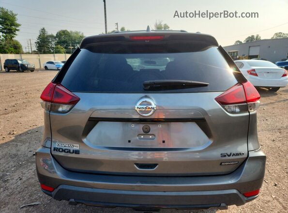 5N1AT2MV8JC804653 2018 NISSAN ROGUE Gray Вид ззаду