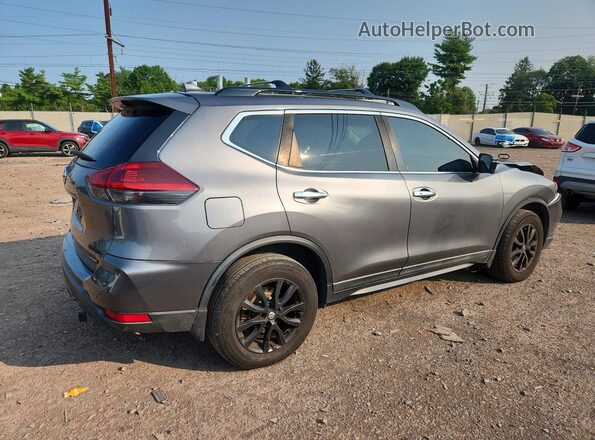 5N1AT2MV8JC804653 2018 NISSAN ROGUE Gray Задня права чверть
