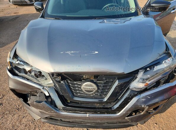 5N1AT2MV8JC804653 2018 NISSAN ROGUE Gray Вид підкапотного простору