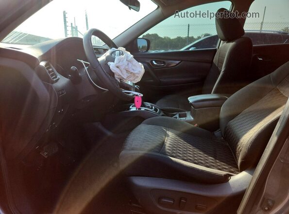 5N1AT2MV8JC804653 2018 NISSAN ROGUE Gray Вид салону спереду
