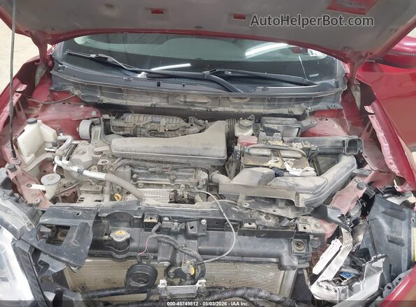 5N1AT2MV8JC821355 2018 NISSAN ROGUE Burgundy Vista trasera