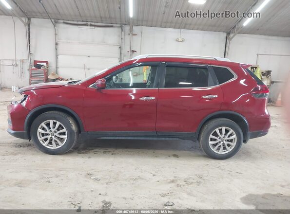 5N1AT2MV8JC821355 2018 NISSAN ROGUE Burgundy Vista interior de 360 grados