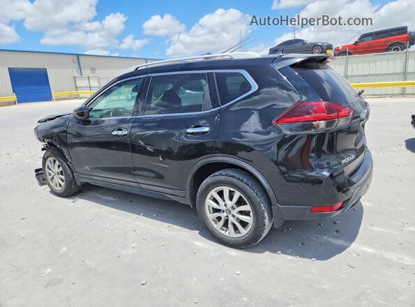 5N1AT2MV8KC730877 2019 NISSAN ROGUE Black Trasero izquierdo