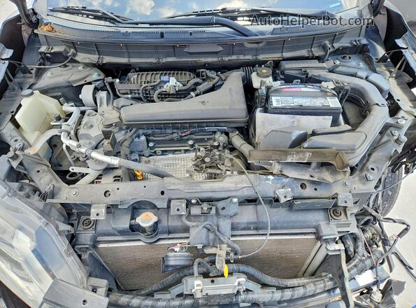 5N1AT2MV8KC730877 2019 NISSAN ROGUE Black Vista del compartimento del motor