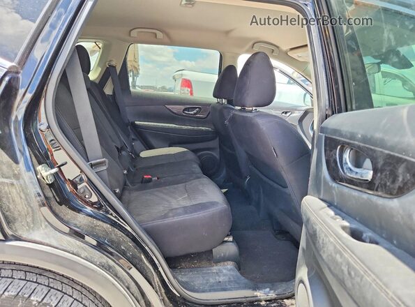 5N1AT2MV8KC730877 2019 NISSAN ROGUE Black Vista interior trasera