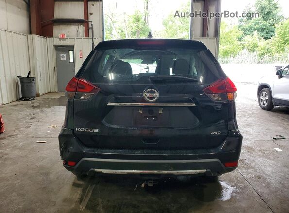 5N1AT2MV8KC736405 2019 NISSAN ROGUE Черный Вид сзади