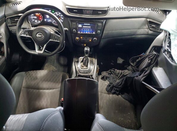 5N1AT2MV8KC736405 2019 NISSAN ROGUE Черный Вид панели приборов