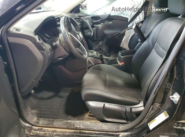 5N1AT2MV8KC736405 2019 NISSAN ROGUE Черный Вид салона спереди