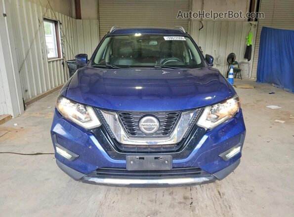 5N1AT2MV8KC791792 2019 NISSAN ROGUE Blue Вид спереду