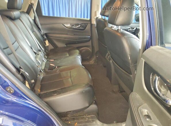 5N1AT2MV8KC791792 2019 NISSAN ROGUE Blue Вид задньої частини салону