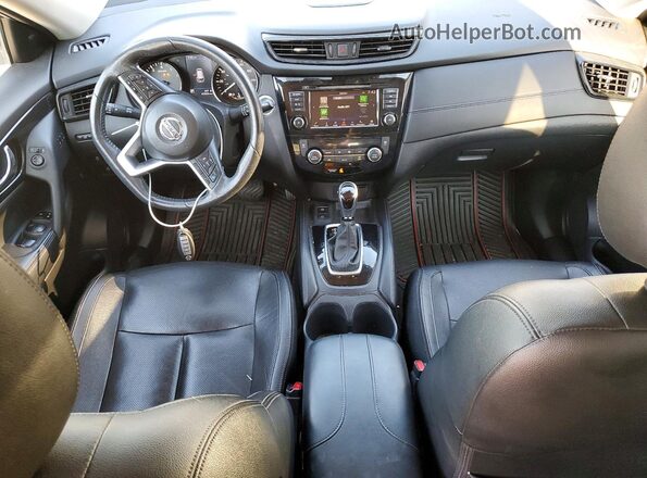 5N1AT2MV8KC823639 2019 NISSAN ROGUE Серебряный Вид панели приборов