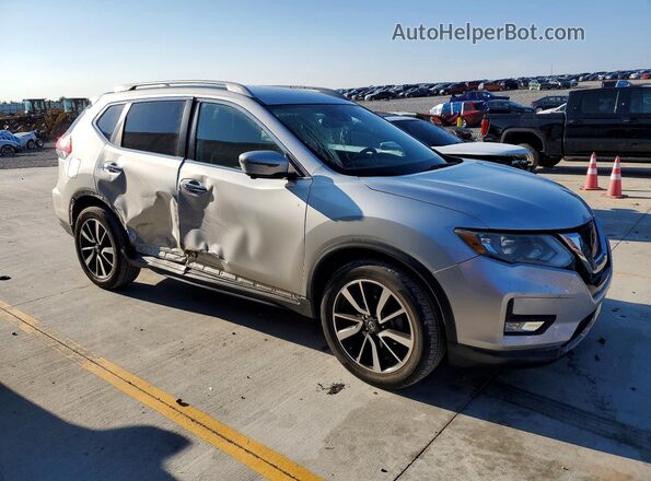 5N1AT2MV8KC823639 2019 NISSAN ROGUE Серебряный Передняя правая четверть