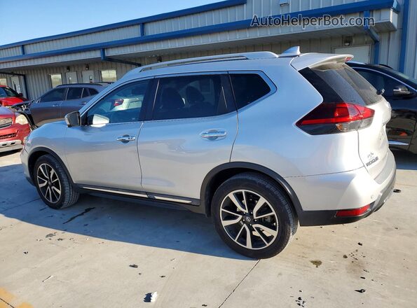 5N1AT2MV8KC823639 2019 NISSAN ROGUE Серебряный Задняя левая четверть