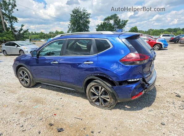 5N1AT2MV8KC823981 2019 NISSAN ROGUE Blue Tył lewy
