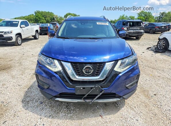 5N1AT2MV8KC823981 2019 NISSAN ROGUE Blue Widok z przodu