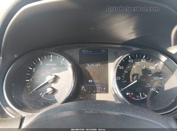 5N1AT2MV8KC831255 2019 NISSAN ROGUE Черный Вид задних сидений