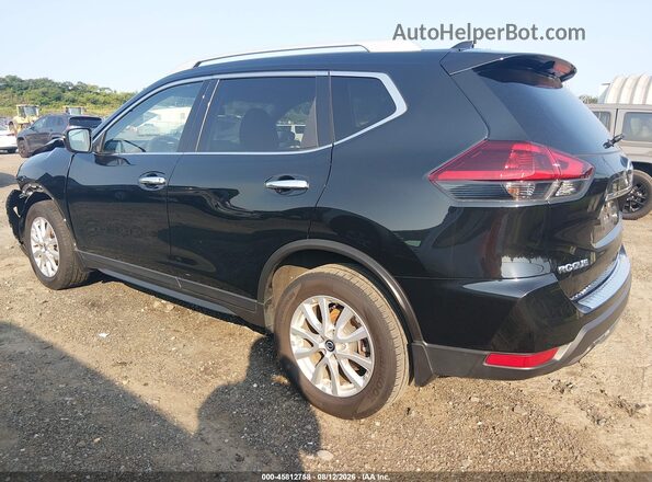 5N1AT2MV8KC831255 2019 NISSAN ROGUE Черный Задняя левая четверть