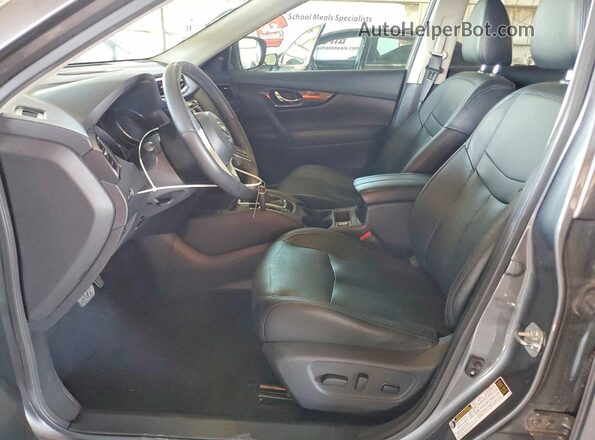 5N1AT2MV8LC771561 2020 NISSAN ROGUE Gray Вид салону спереду