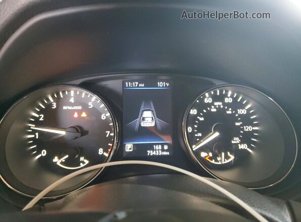5N1AT2MV8LC771561 2020 NISSAN ROGUE Gray Вид щитка приладів