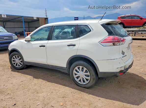 5N1AT2MV9GC768447 2016 NISSAN ROGUE White უკანა მარცხენა