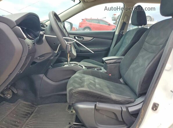 5N1AT2MV9GC768447 2016 NISSAN ROGUE White წინა სალონის ხედი