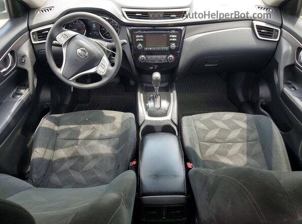 5N1AT2MV9GC768447 2016 NISSAN ROGUE White წინა პანელის ხედი