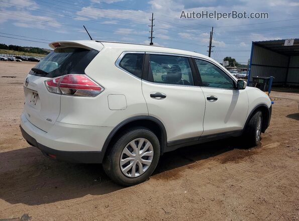 5N1AT2MV9GC768447 2016 NISSAN ROGUE White უკანა მარჯვენა