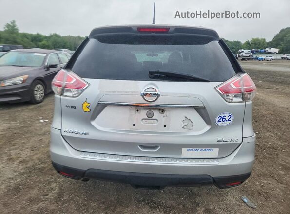 5N1AT2MV9GC773602 2016 NISSAN ROGUE Gray Вид ззаду