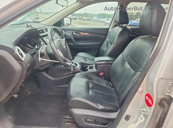 5N1AT2MV9GC773602 2016 NISSAN ROGUE Gray Вид салону спереду