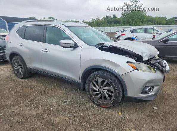 5N1AT2MV9GC773602 2016 NISSAN ROGUE Gray Передня права чверть