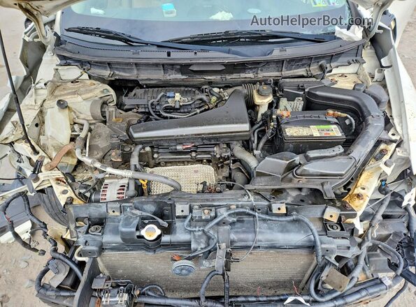 5N1AT2MV9GC784728 2016 NISSAN ROGUE Белый Вид подкапотного пространства