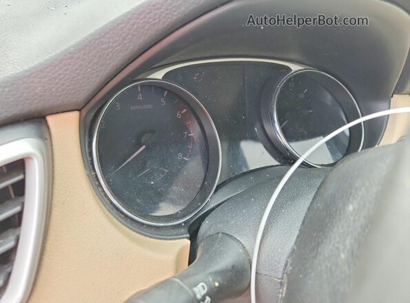 5N1AT2MV9GC784728 2016 NISSAN ROGUE Белый Вид щитка приборов