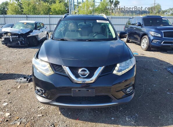 5N1AT2MV9GC787242 2016 NISSAN ROGUE Черный Вид спереди