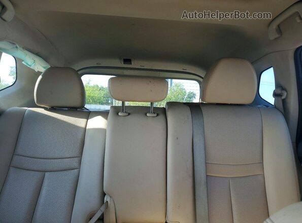 5N1AT2MV9GC787242 2016 NISSAN ROGUE Черный Вид задних сидений