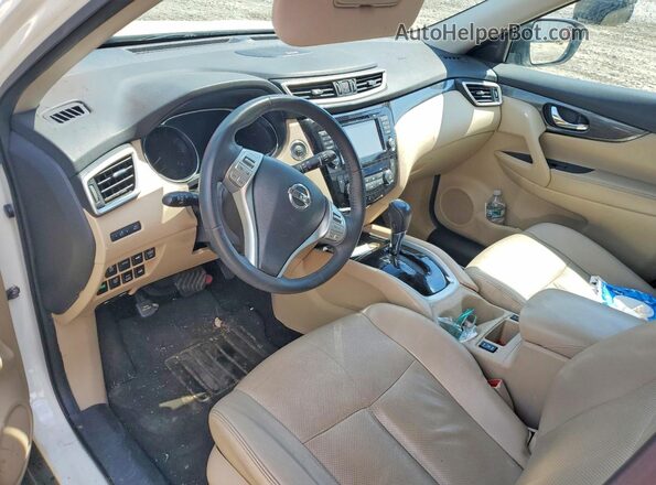 5N1AT2MV9GC813001 2016 NISSAN ROGUE White Widok deski rozdzielczej