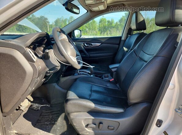 5N1AT2MV9GC857970 2016 NISSAN ROGUE Серый Вид салона спереди