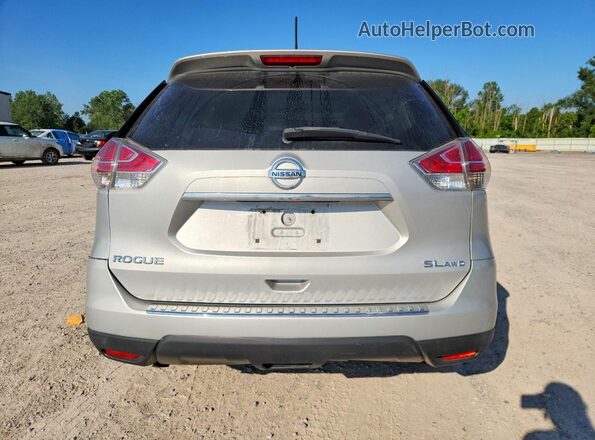 5N1AT2MV9GC857970 2016 NISSAN ROGUE Серый Вид сзади