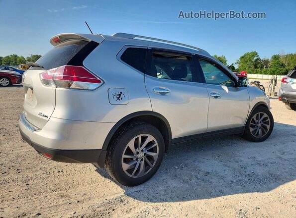 5N1AT2MV9GC857970 2016 NISSAN ROGUE Серый Задняя правая четверть