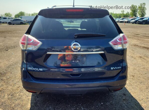 5N1AT2MV9GC875403 2016 NISSAN ROGUE Gray Հետևի տեսք