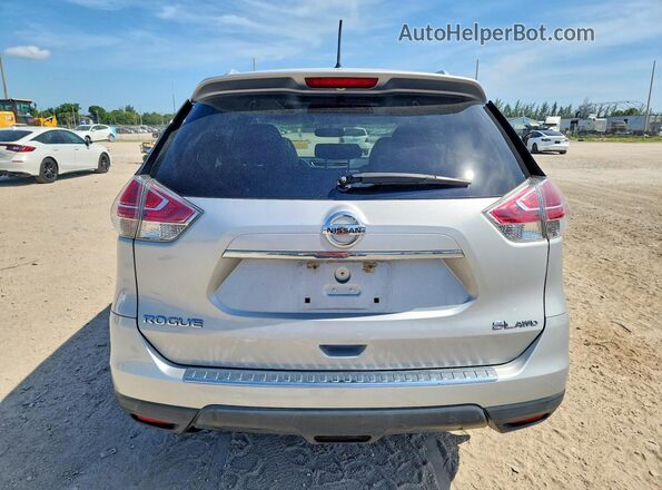 5N1AT2MV9GC879676 2016 NISSAN ROGUE Silver Vista trasera
