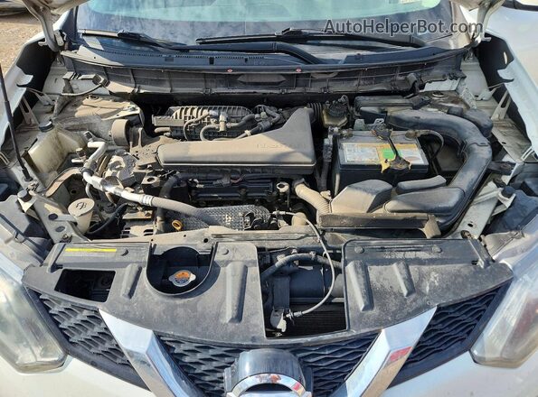 5N1AT2MV9GC925474 2016 NISSAN ROGUE White Շարժիչի բաժամունքի տեսք