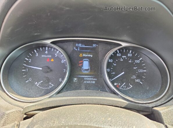 5N1AT2MV9GC925474 2016 NISSAN ROGUE White Սարքավորումների վահանակի տեսք