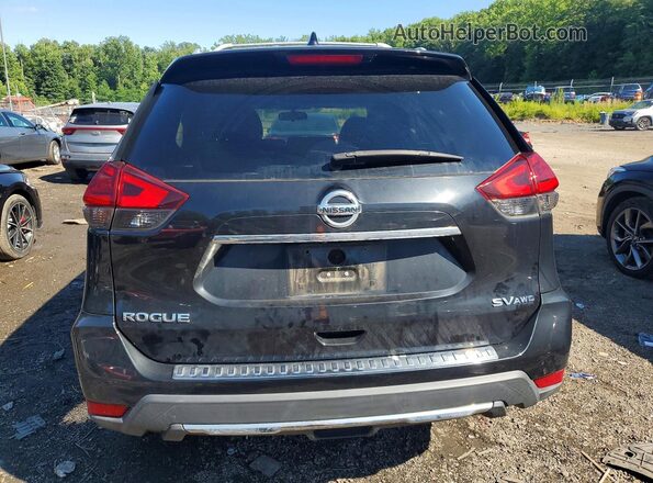 5N1AT2MV9HC730623 2017 NISSAN ROGUE Black უკანა ხედი