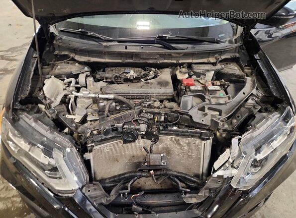 5N1AT2MV9HC741234 2017 NISSAN ROGUE Черный Вид подкапотного пространства