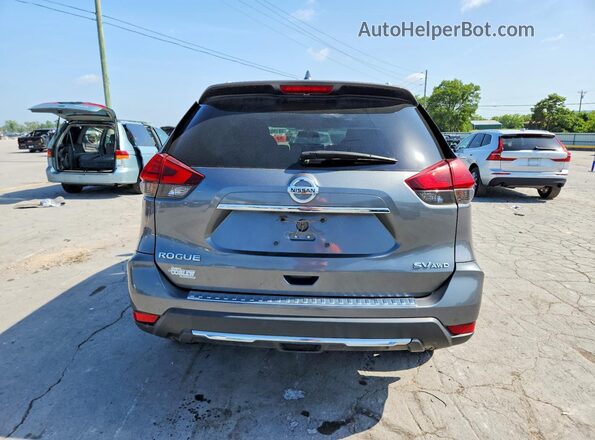5N1AT2MV9HC776971 2017 NISSAN ROGUE Угольный Вид сзади