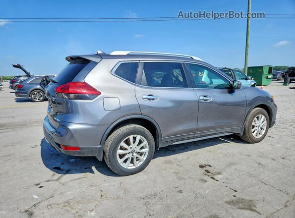 5N1AT2MV9HC776971 2017 NISSAN ROGUE Угольный Задняя правая четверть