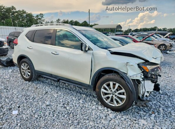 5N1AT2MV9HC796878 2017 NISSAN ROGUE Белый Передняя правая четверть